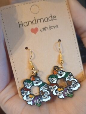 ♥️Individually $10 Or Bundle 3/$26 Handmade Seven Dwarfs Inspired Earrings